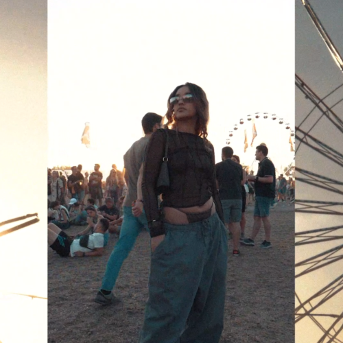 some people in a reels from the festival pukkelpop by the videographer Loys Assal
